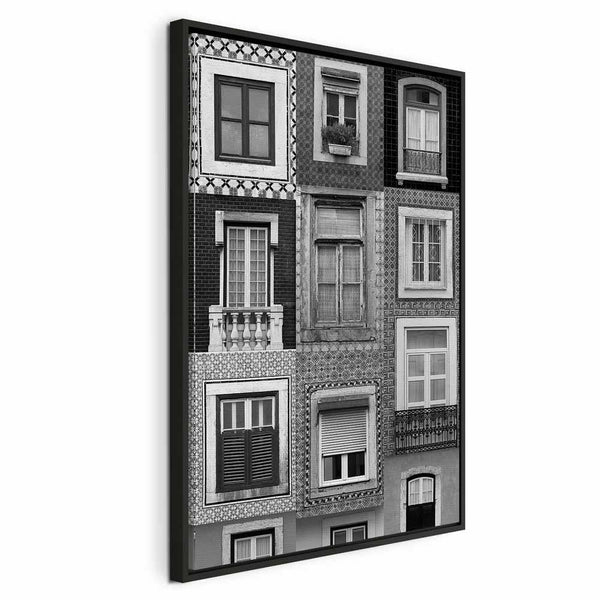 Quadro - Patterned Windows (1 Part) Vertical