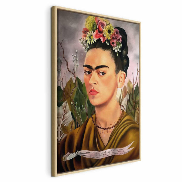 Quadro - Frida Kahlo – Self-Portrait Dedicated to Dr Eloesser