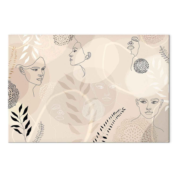 Quadro - Feminine line art