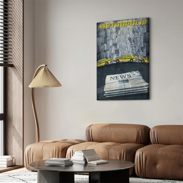 Quadro - Metropolis (1 Part) Vertical