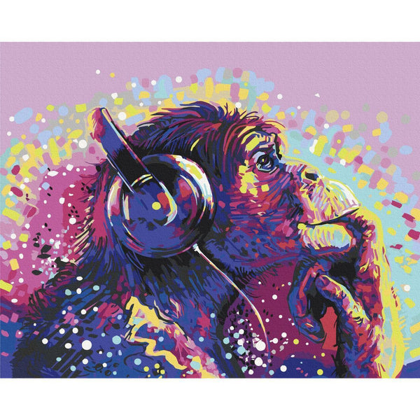 Quadro fai da te - Magic Chimpanzee