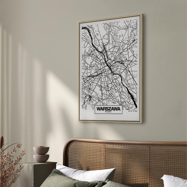 Quadro - City Plan: Warszawa (1 Part) Vertical