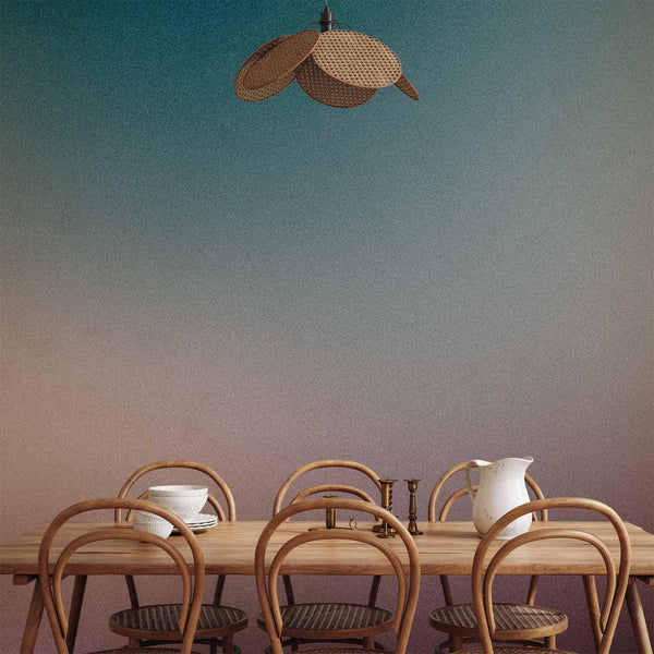 Carta da parati - Nostalgic Gradient - Gradient Composition in Subdued Colors