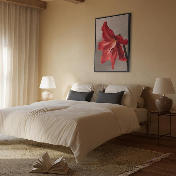 Quadro - Red Flower (1 Part) Vertical