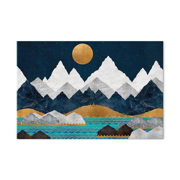 Quadro - Night in the Mountains (1 Part) Wide
