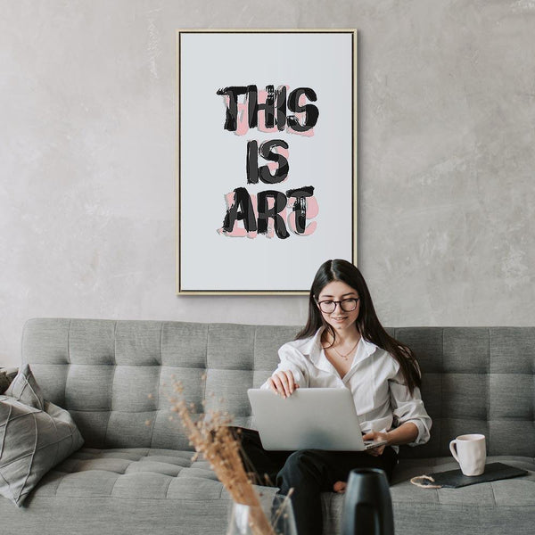 Quadro - This Is Art (1 Part) Vertical