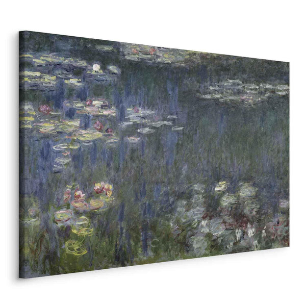 Quadro - Claude Monet – Waterlilies: Green Reflections
