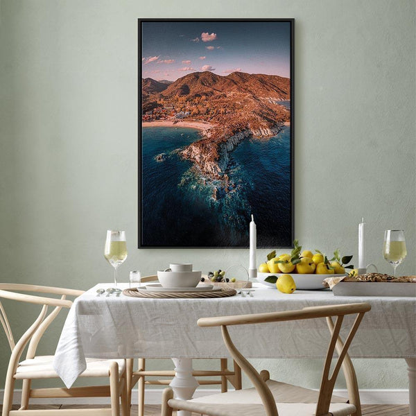 Quadro - Cliff in Kalamitsi (1 Part) Vertical