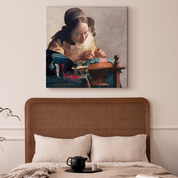 Quadro - Jan Vermeer – The Lacemaker