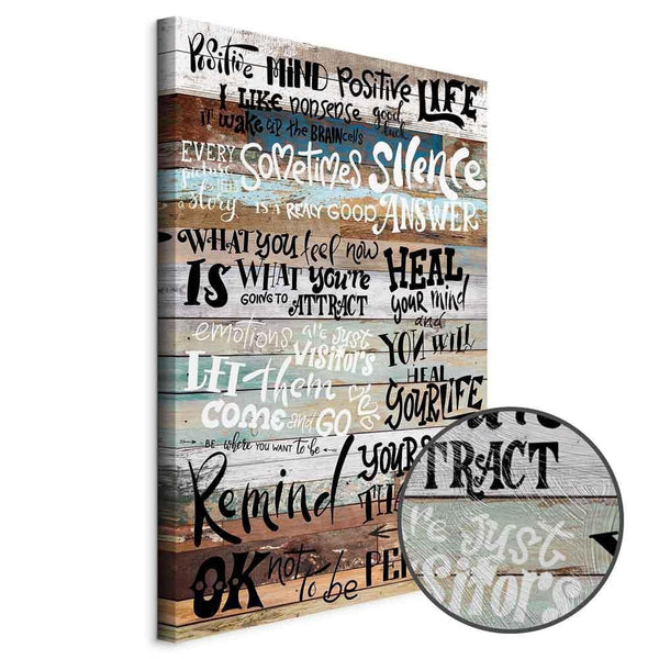 Quadro - Positive Affirmations