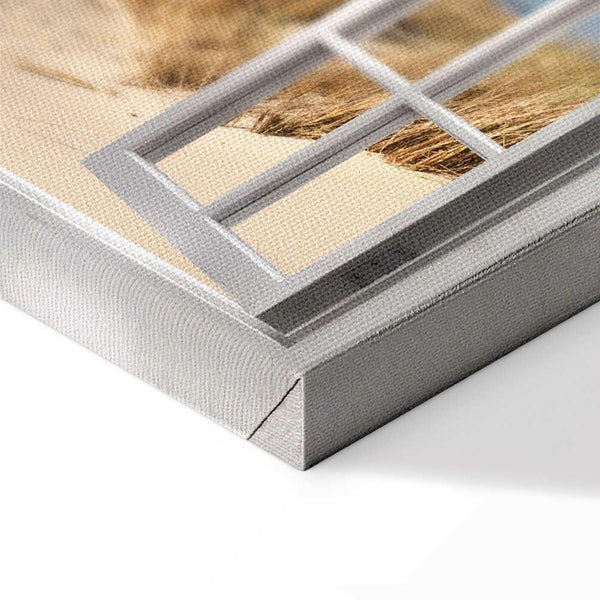 Quadro - Window: View of the Beach