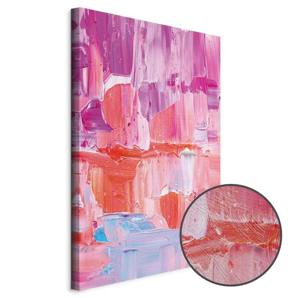Quadro - Colorful Contrasts - Energetic Color Transitions in Shades of Pink