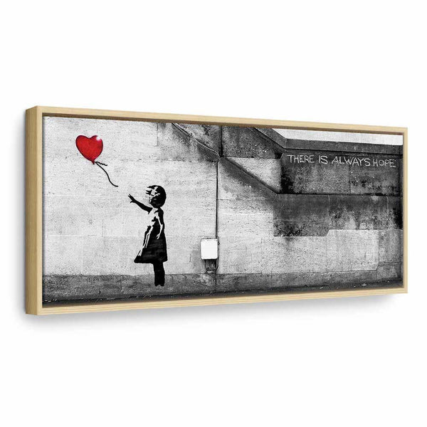 Quadro - There is Always Hope (1 Part) Narrow Red