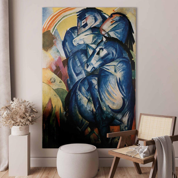 Quadro XXL - Franz Marc – The Tower of Blue Horses