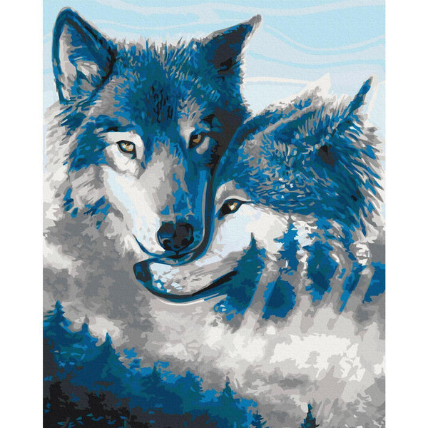 Quadro fai da te - Wolves in Love