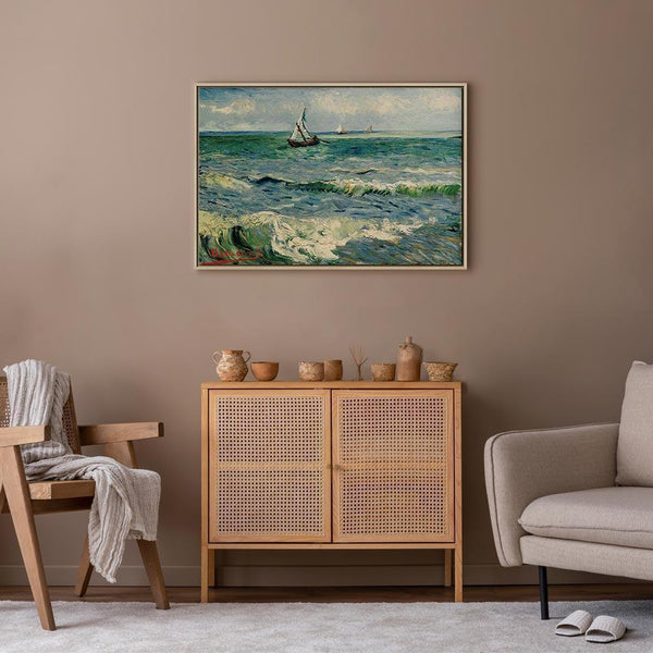 Quadro - Vincent van Gogh – Seascape at Saintes-Maries