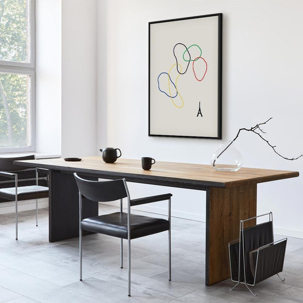 Quadro - Colorful Rings - Digital Graphics - Minimalism