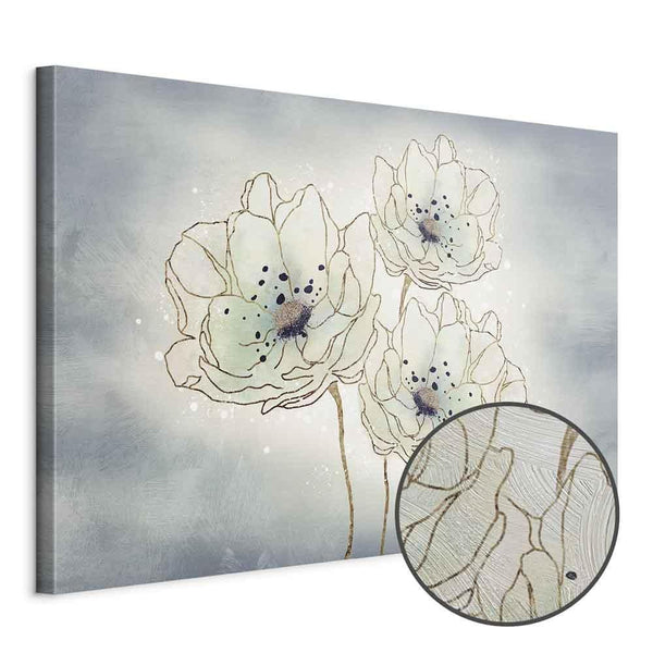 Quadro - Ocean Flowers (1 Part) Wide