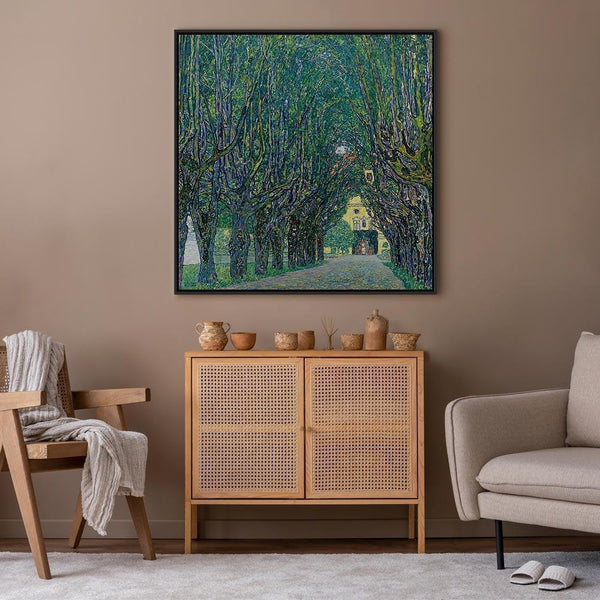 Quadro - Gustav Klimt – Avenue in the Park of Schloss Kammer