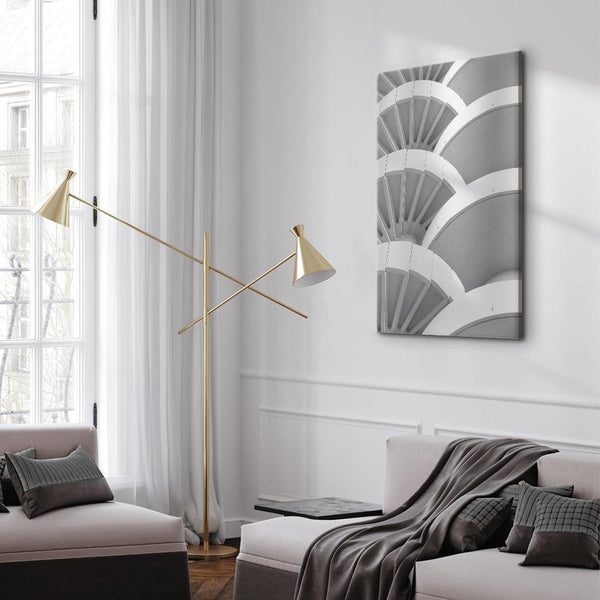 Quadro - White Detail (1 Part) Vertical
