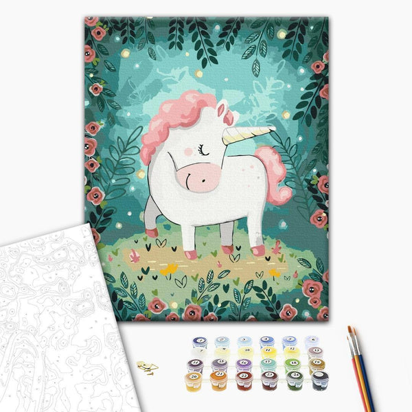 Quadro fai da te - Fairytale unicorn