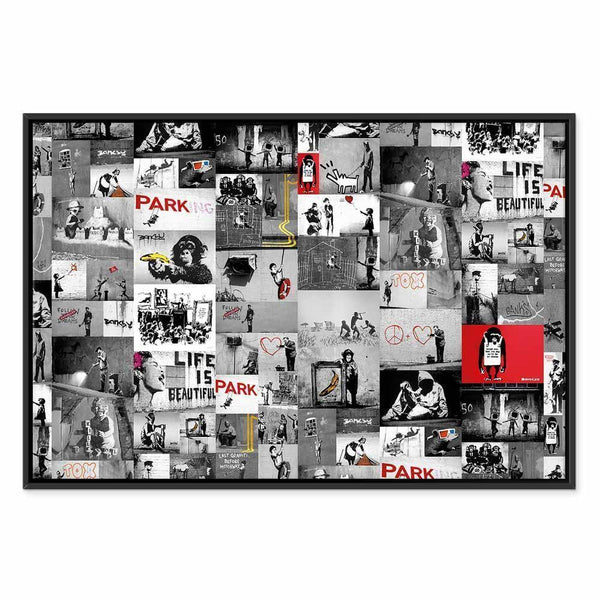 Quadro - Street Art: Banksy