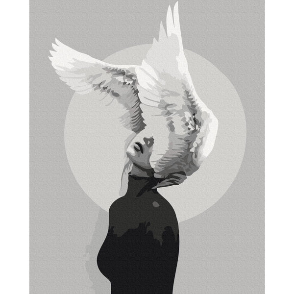 Quadro fai da te - Woman With Wings