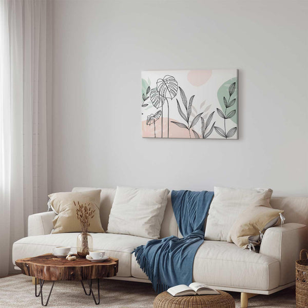 Quadro - Pastel line art