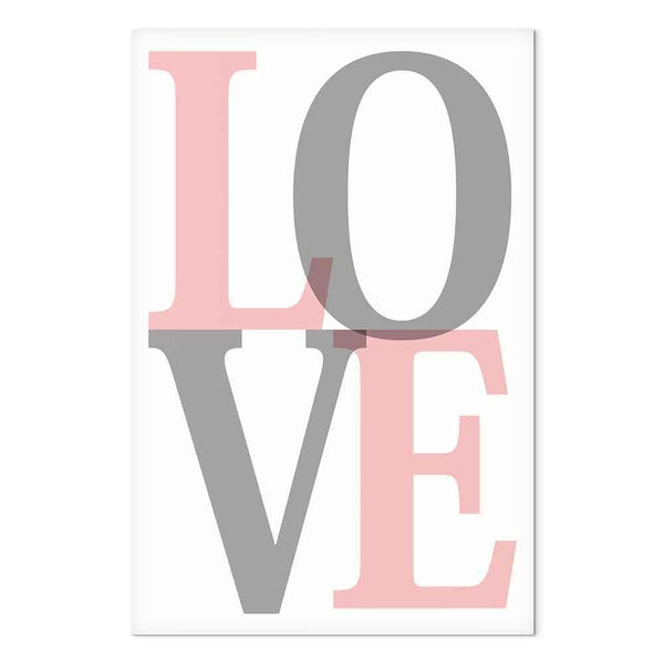Quadro - Grey Love (1 Part) Vertical