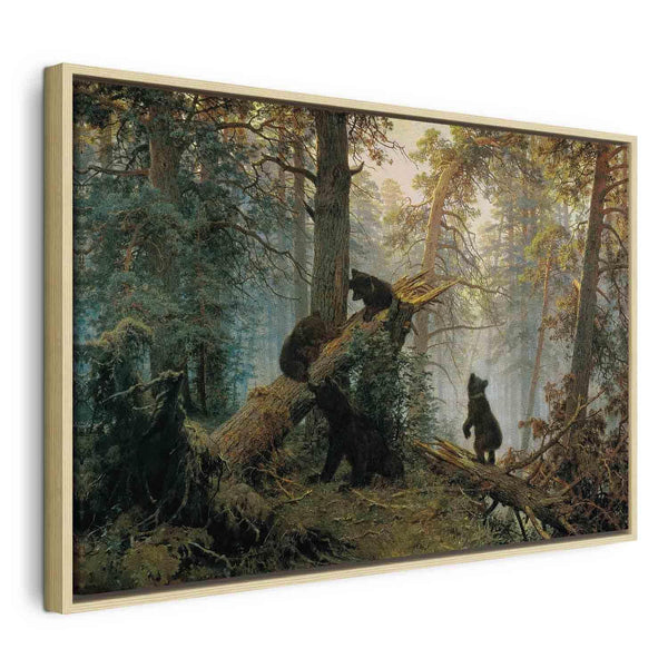 Quadro - Ivan Shishkin – Morning in a Pine Forest