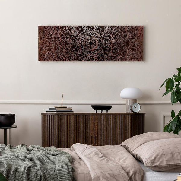 Quadro - Mandala: Amber Silence