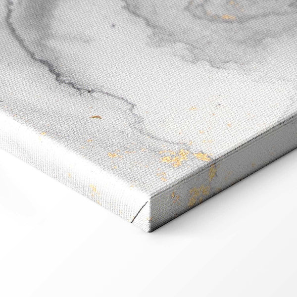 Quadro - Golden explosions – abstract pattern inspired by marble