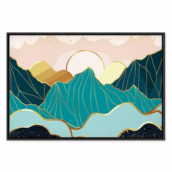 Quadro - Green Pastures (1 Part) Wide