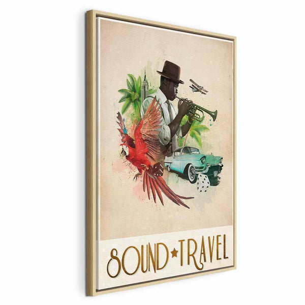 Quadro - Sound Travel (1 Part) Vertical