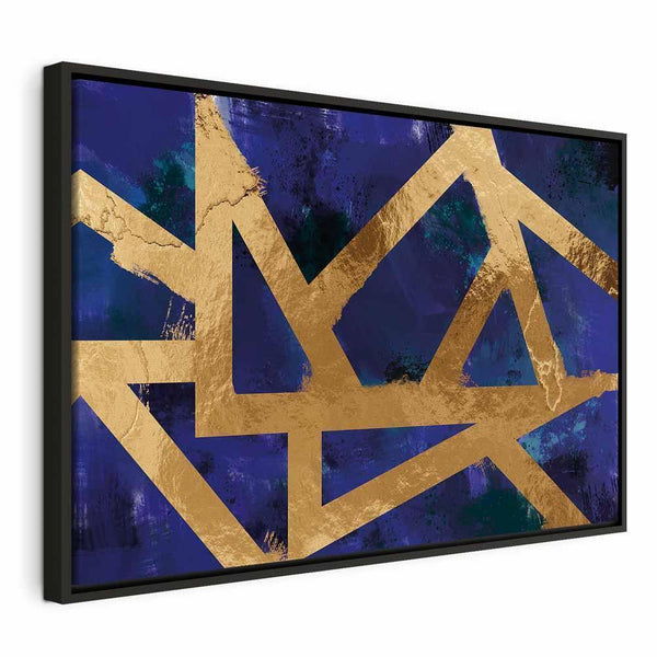 Quadro - Golden Geometry (1 Part) Wide