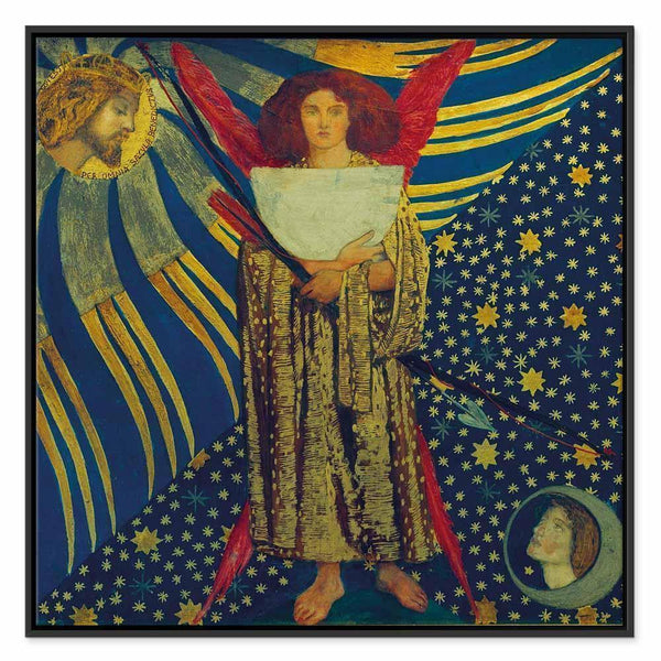 Quadro - Dante Gabriel Rossetti – Dantis Amor