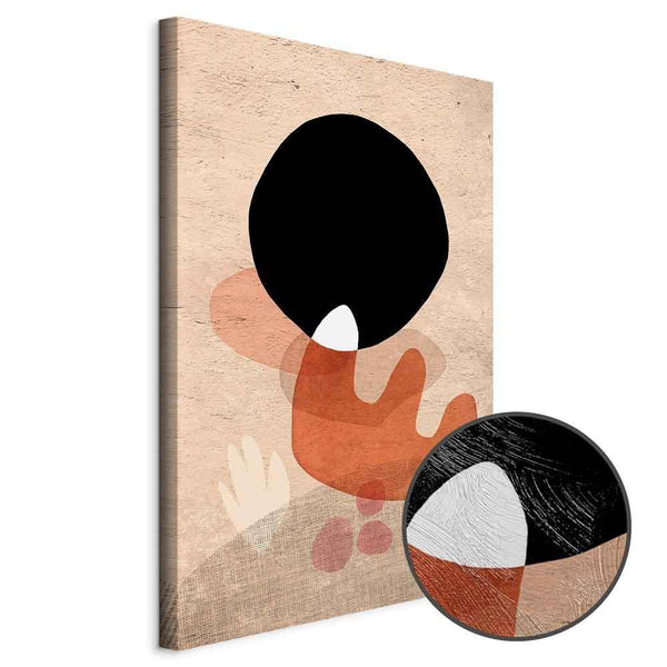 Quadro - Black Stone (1 Part) Vertical