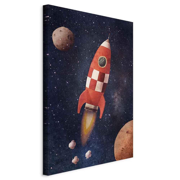 Quadro - Into the Unknown by Rocket (1 Part) Vertical