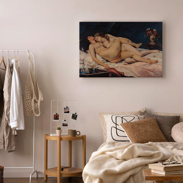 Quadro - Gustave Courbet – Sleeping
