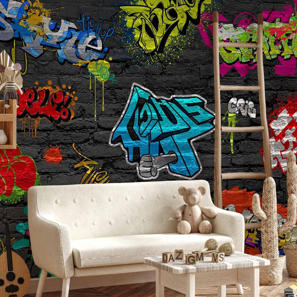 Carta da parati - Graffiti wall