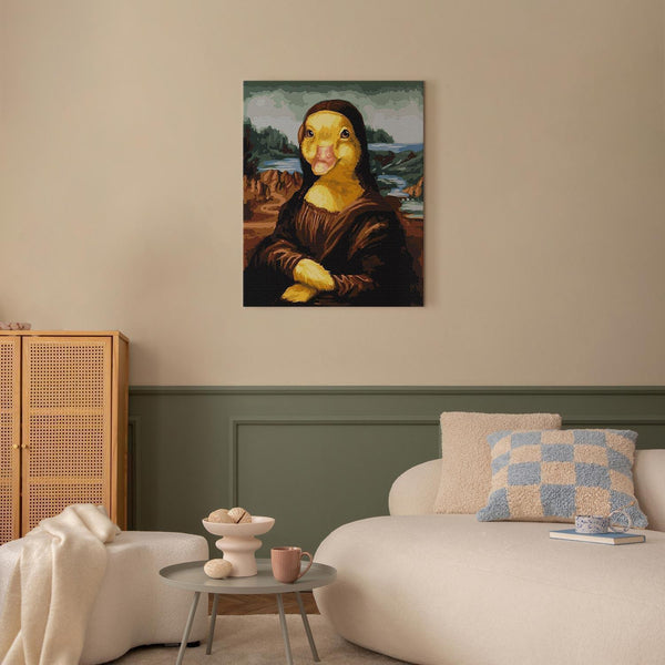 Quadro fai da te - Lisa the duck