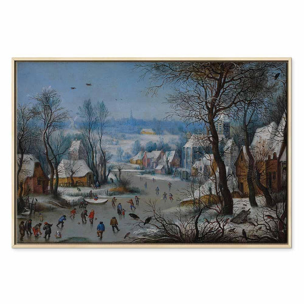 Quadro - Pieter Brueghel the Younger – Winter Landscape with a Bird Trap