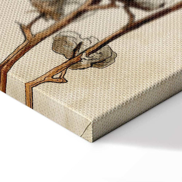 Quadro - Cotton Branches (1 Part) Vertical