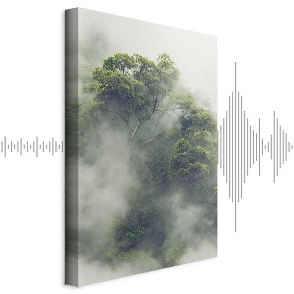 Quadro - Foggy Amazon (1 Part) Vertical