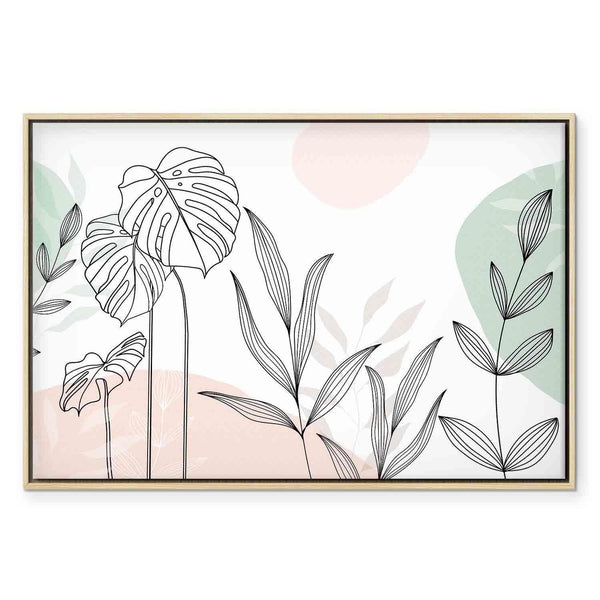 Quadro - Pastel line art