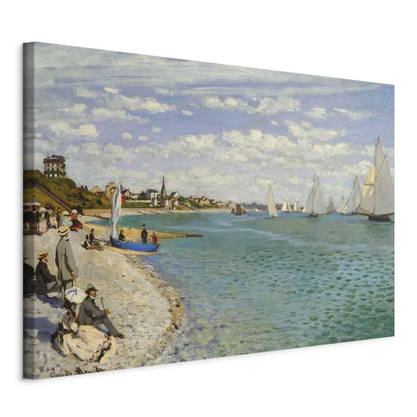 Quadro - Claude Monet – Regatta at Sainte-Adresse