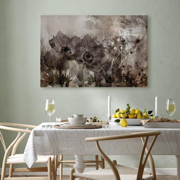 Quadro - Anemones in Sepia (1 Part) Wide
