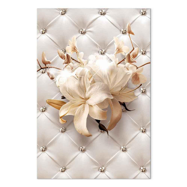 Quadro - Diamond Lilies (1 Part) Vertical