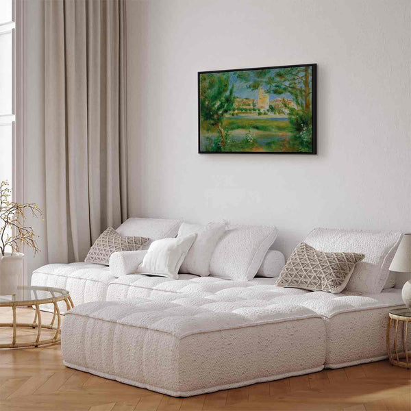 Quadro - Pierre-Auguste Renoir – Villeneuveles-Avignon
