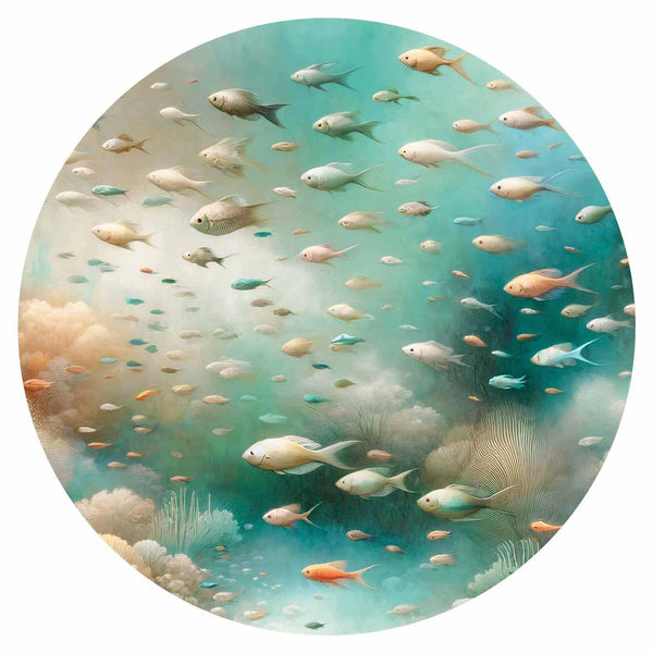 Carta da parati rotondi - Oceanic beauty